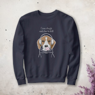 Hund med Bubblegum Cute Funny Beagle T Shirt