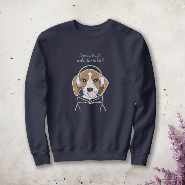 Hund med Bubblegum Cute Funny Beagle T Shirt (Skapare uppladdad)