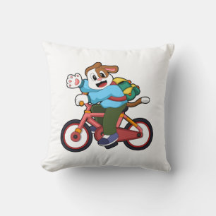 Hund med cykel kudde
