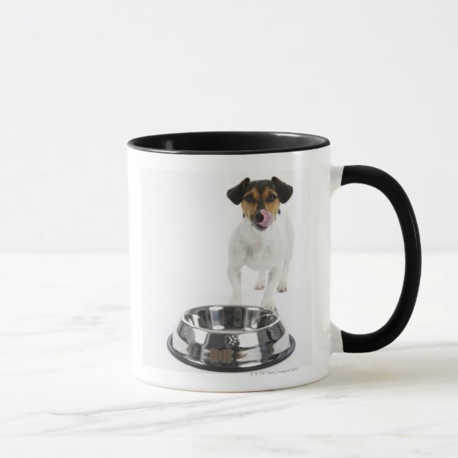 Hund med den stora bunken mugg (Höger)