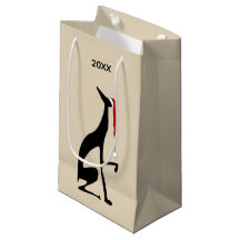 Hund med Jultomten Hat-jul