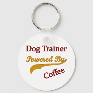 Hund med kafé nyckelring