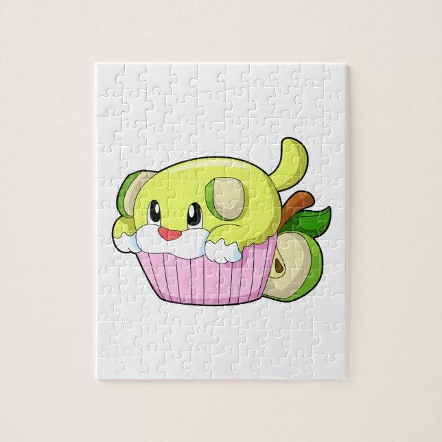 Hund med kummel pussel (Vertikal)