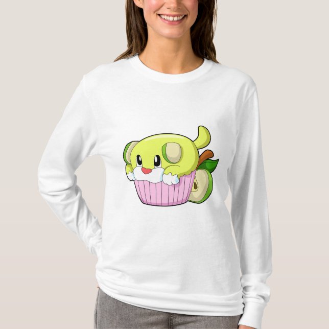 Hund med kummel t shirt (Framsida)