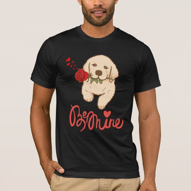 Hund med ro. Var min T Shirt (Framsida)