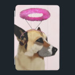 Hund med Rosa Halo iPad Mini Skydd<br><div class="desc">Husdjur</div>