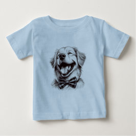 hund med sängskratt t shirt