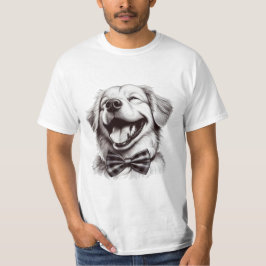 hund med sängskratt t shirt