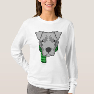 Hund med Scarf T Shirt