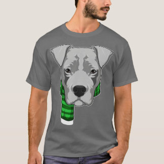 Hund med Scarf T Shirt