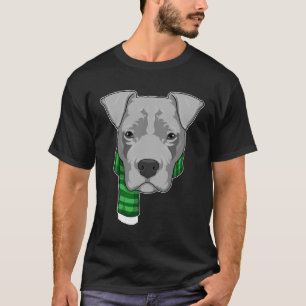 Hund med Scarf T Shirt