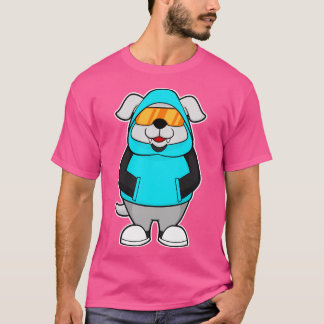 Hund med solglasögon 2 t shirt