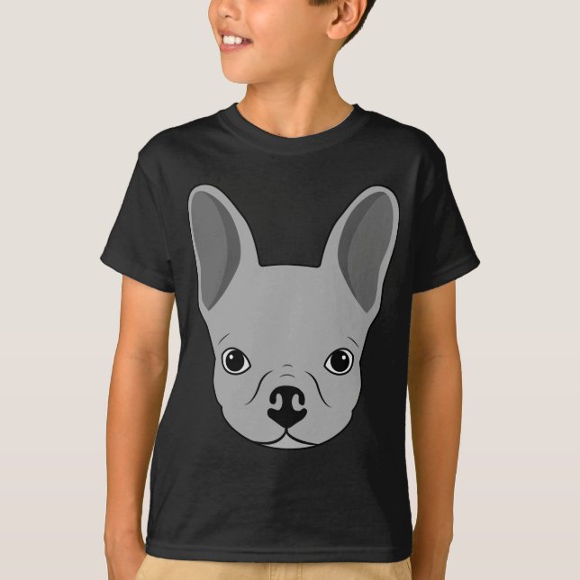 Hund med stort ögon t shirt (Framsida)