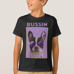 Hund med ungles Bulldog Bussin T Shirt