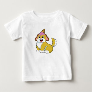 Hund med Waffle glass T Shirt
