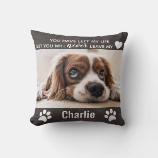 Hund Memorial Anpassningsbar Pet Photo Kudde