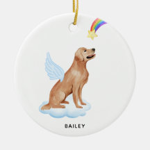 Hund Memorial för Personligen Golden Retriever Ang