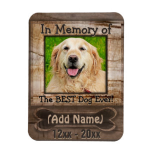 Hund Memorial Magnet