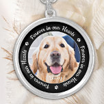 Hund Memorial Personlig Pet Photo Silverpläterat Halsband<br><div class="desc">Ät din bästa vän med en anpassningsbar fotominneshals. Detta unika husminnesmärke för halsband är den perfekt som du själv, familj eller vänner får för att betala hyllningen till din kära. Vi hoppas att din hund minnesspärrhals kommer att ge dig fred, glädje och lycklig minnen. Citat "För alltid i våra hjärtan"....</div>