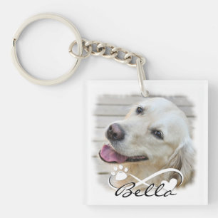 Hund Memorial Photo Tass Heart Infinity Keepsak