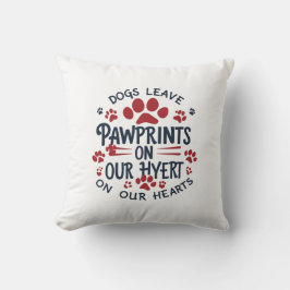 Hund Memorial Pillow Kudde