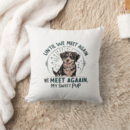 Hund Memorial Pillow Kudde
