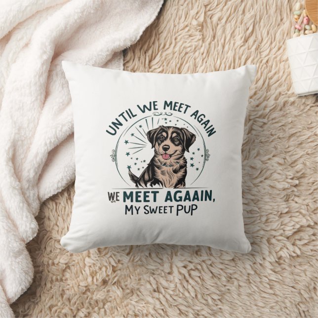 Hund Memorial Pillow Kudde (Filt)