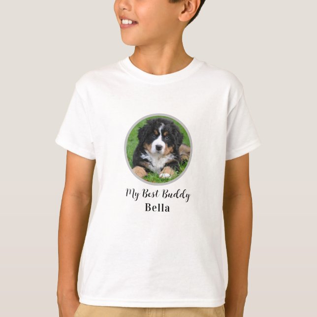 Hund Min bästa Buddy-personlig T Shirt (Framsida)