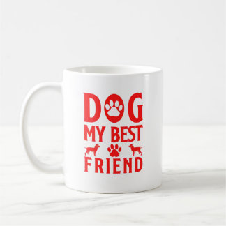 Hund Min bästa vän Kaffemugg