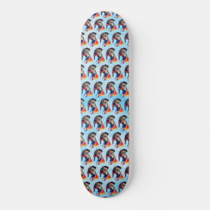 Hund Mini Skateboard Bräda 18,5 Cm