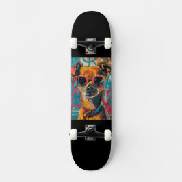 Hund Mini Skateboard Bräda 18,5 Cm