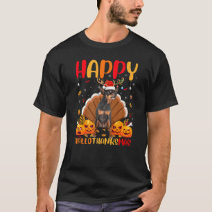 Hund Miniature Pinscher Hund Hellothanksmas T Shirt