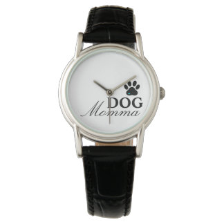 Hund Momma Watch med Paw-utskrift Armbandsur