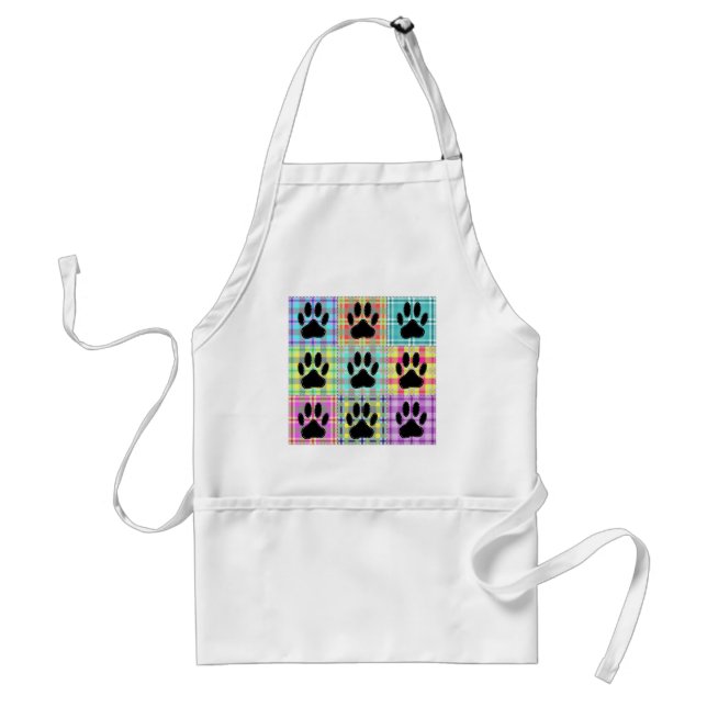 Hund Mönster Quilt Förkläde (Framsidan)