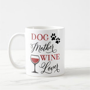 Hund, Mor, Älskare Cute Women Kaffemugg