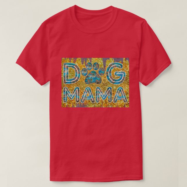Hund mor dag 8 t shirt (Design framsida)