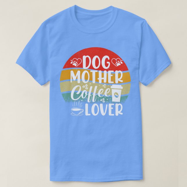 HUND MOR KAFFE ÄLSKARE 3 T SHIRT (Design framsida)