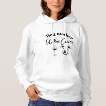 HUND MOR VIN ÄLSKARE HOODIE
