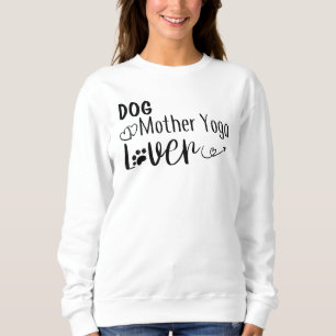 Hund Mor Yoga Älskare-Funny T Shirt