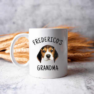 Hund morma Puppy Grandmaw Anpassningsbar Ansikte B Mugg