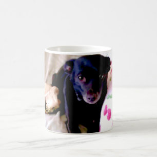 Hund morph mugg