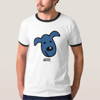 Hund morrande tee