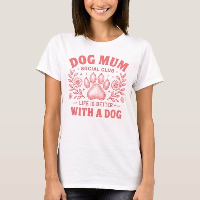 Hund morsa t shirt (Framsida)