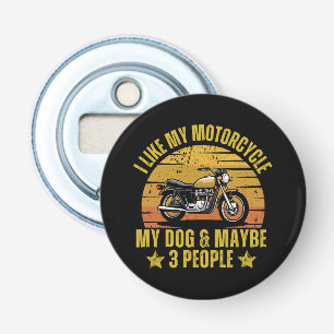 Hund Motorcykel Flasköppnare