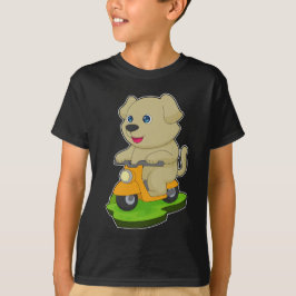Hund motorcykel t shirt