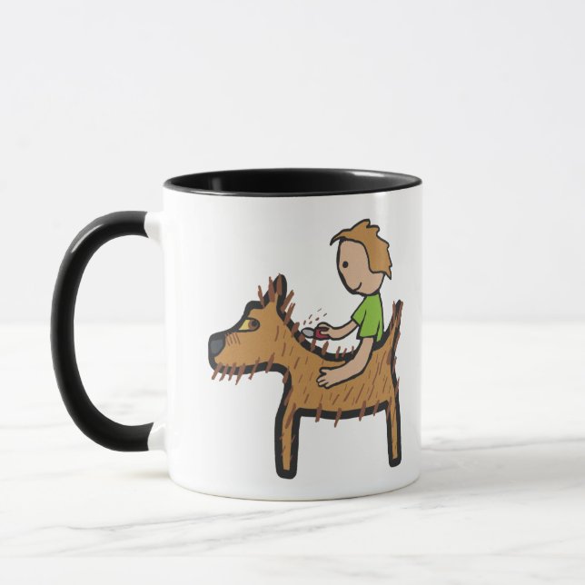 Hund Mugg (Vänster)