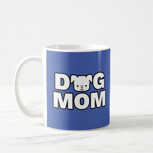 HUND Mugg (blått) (Vänster)