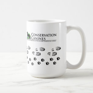 Hund- muggtass avtryck för beskydd och kängatryc kaffemugg