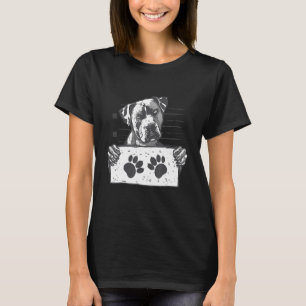 Hund Mugshot-fängelset T Shirt