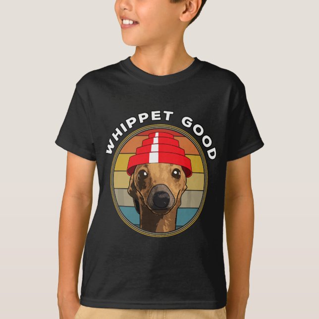 Hund Music Bra Funny 80's Music T Shirt (Framsida)